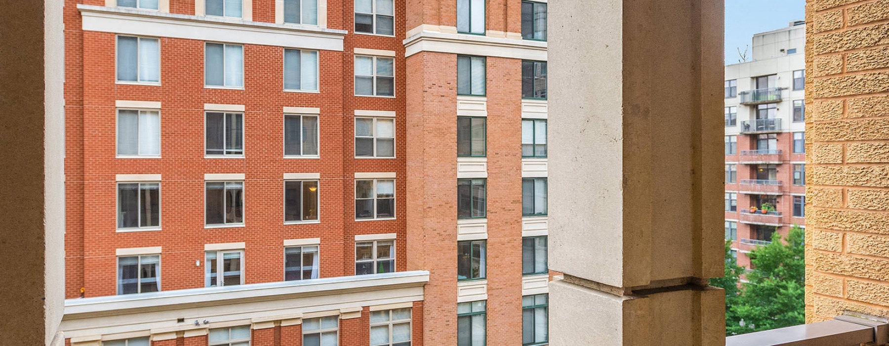 Generous balconies